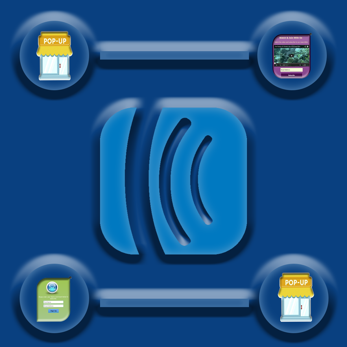 Choose and design AWeber subscription popup templates to increase sales and customer delight