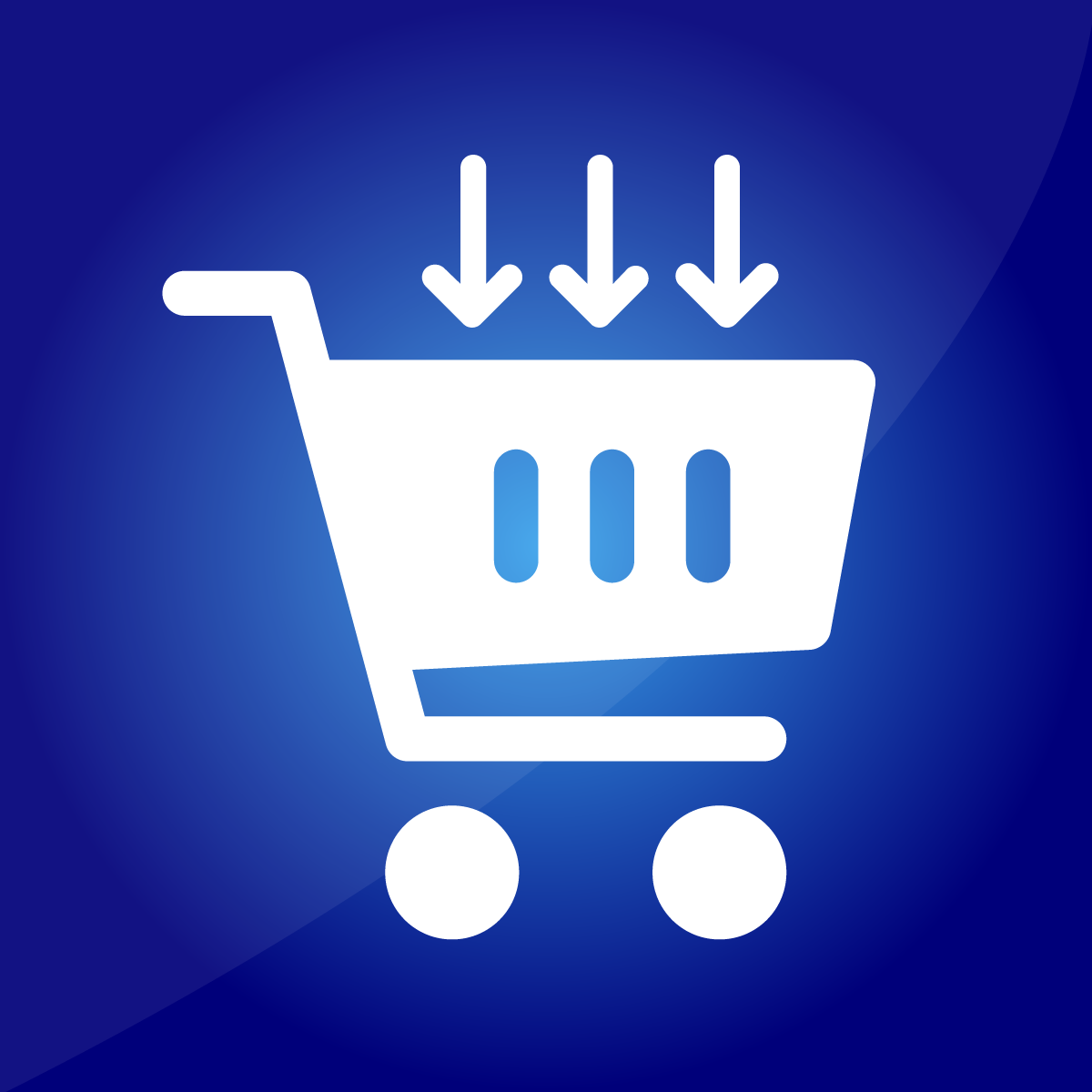 Customerss can quickly add to cart the items they want, without disrupting the shopping experience logo