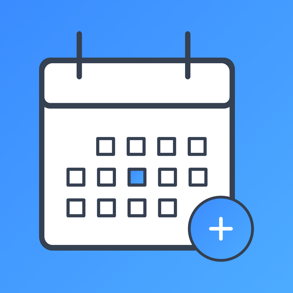 Schedule appointments, bookings, events, service calls, and more with the POWR Calendar Booking App.