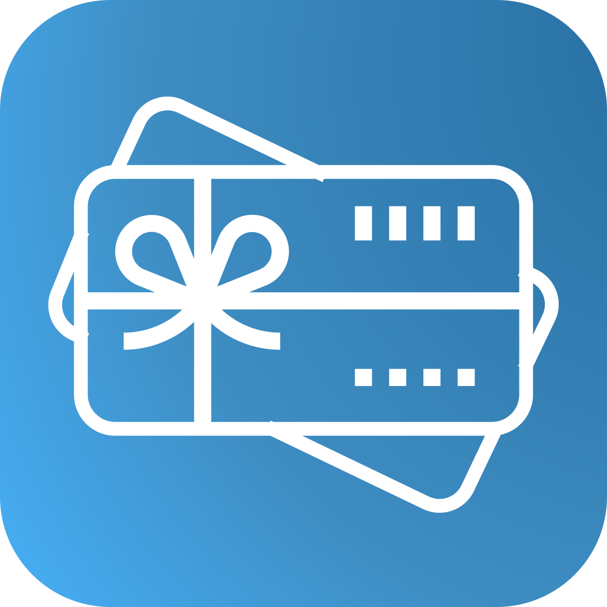 Create, import, update and send gift cards in bulk. Refunds on gift cards. Balance reminders & more. logo
