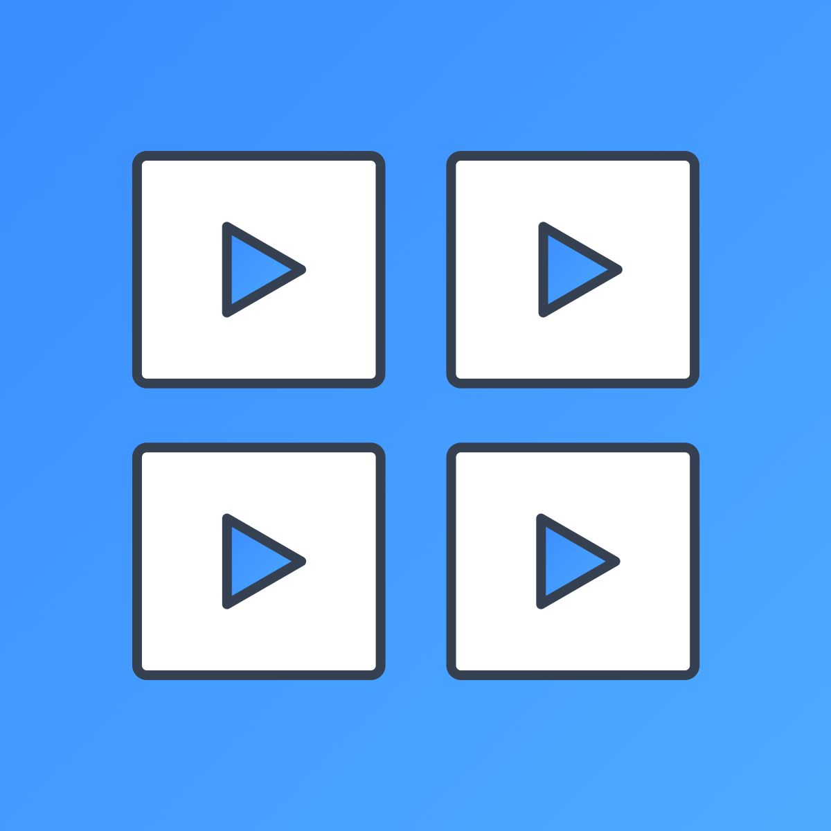POWR YouTube Video Gallery logo