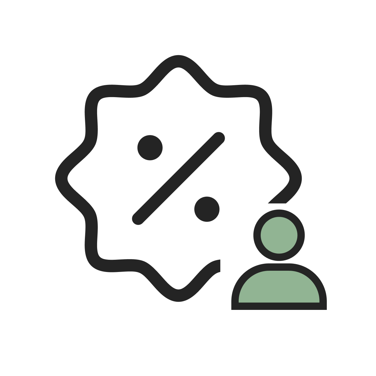 シンプルな日本製の商品割引アプリ。ログインしている顧客を対象とした商品割引を簡単に実現できます。 logo