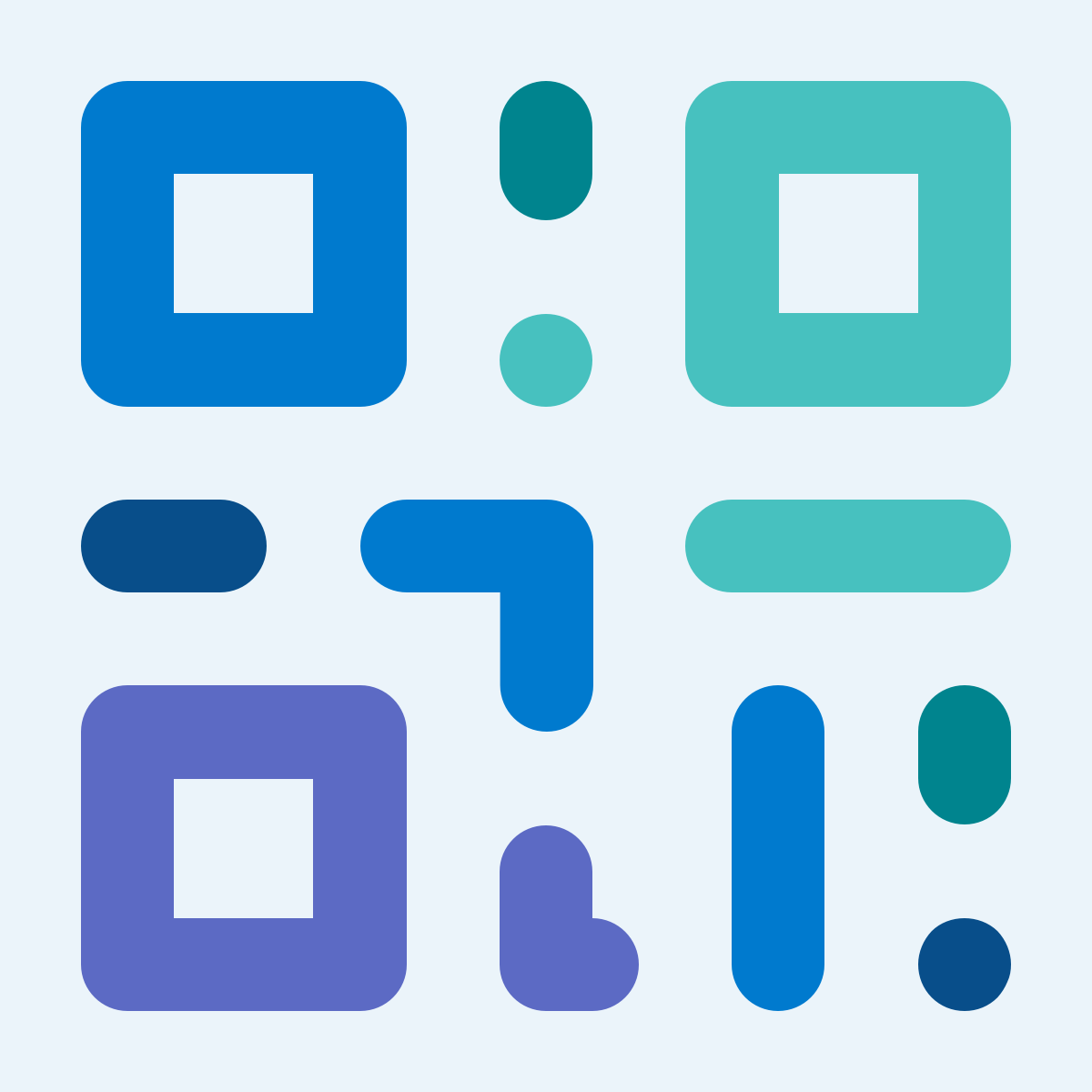 Market products and link to checkout with Shopify QR codes. logo