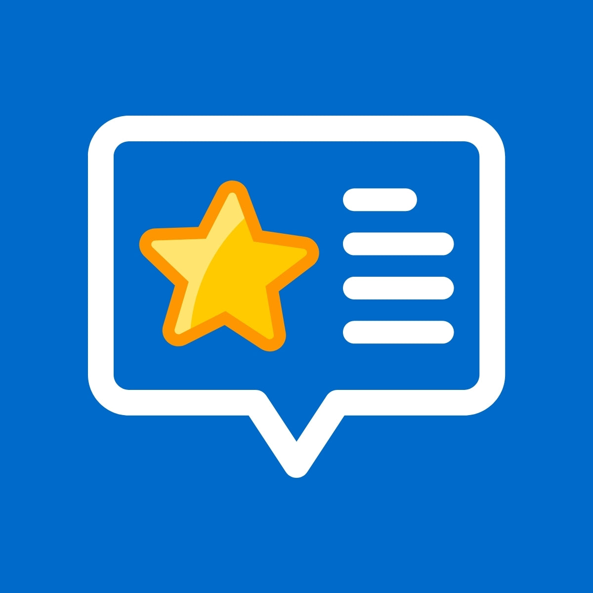 Collect & Show customer testimonials with photos in grid, and slideshow format on store. logo