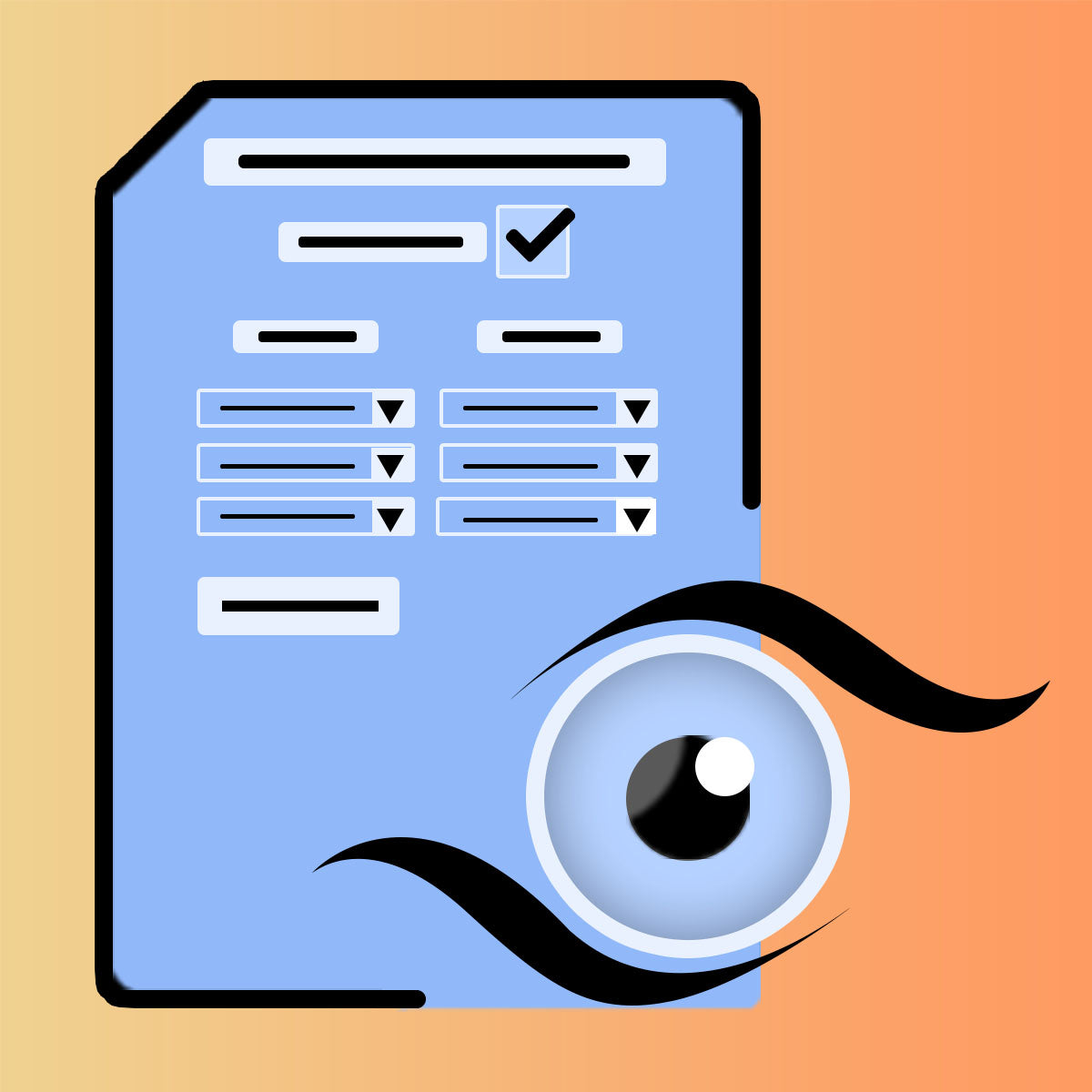 Prescription eye lens configurator for your eye-wear business logo