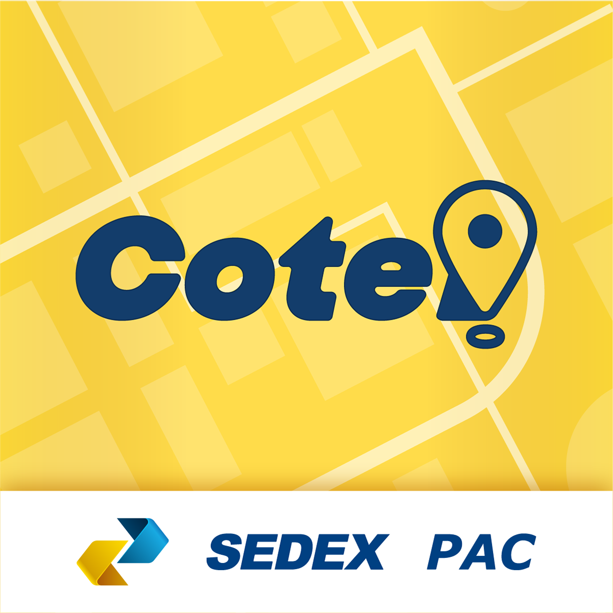 Cálculo preciso do Correios SEDEX e PAC com preço e prazo de envio para otimizar sua logística. logo