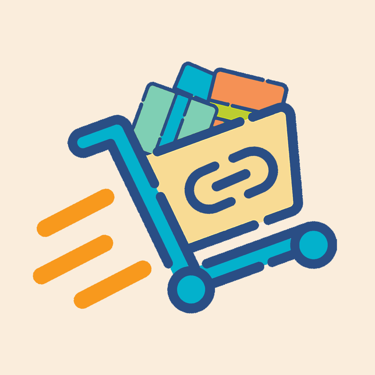 Create cart and checkout links making the shopping experience more personalized for your visitors. logo
