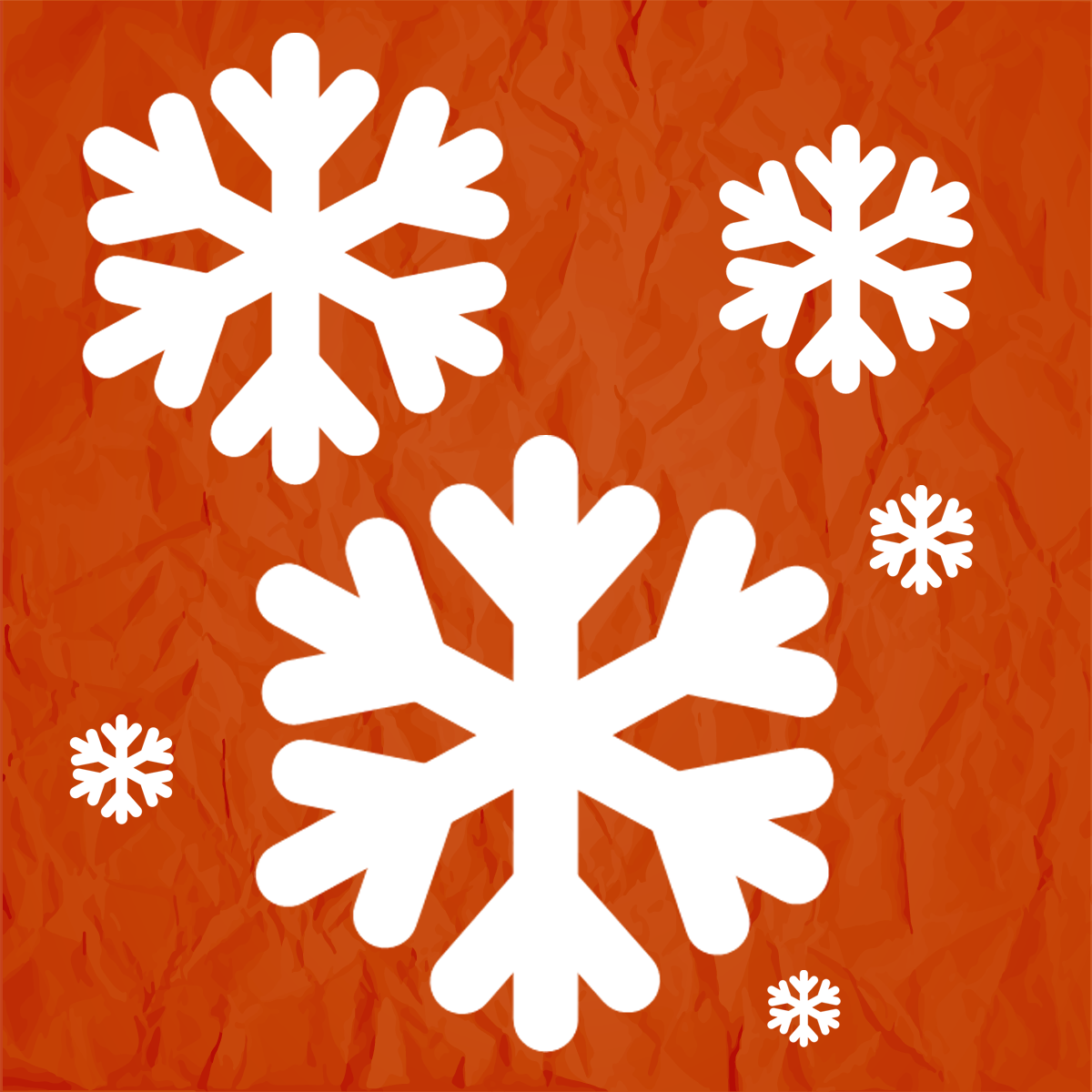 Add snowflakes to your site and change the min and max falling speed, which creates a more realistic logo