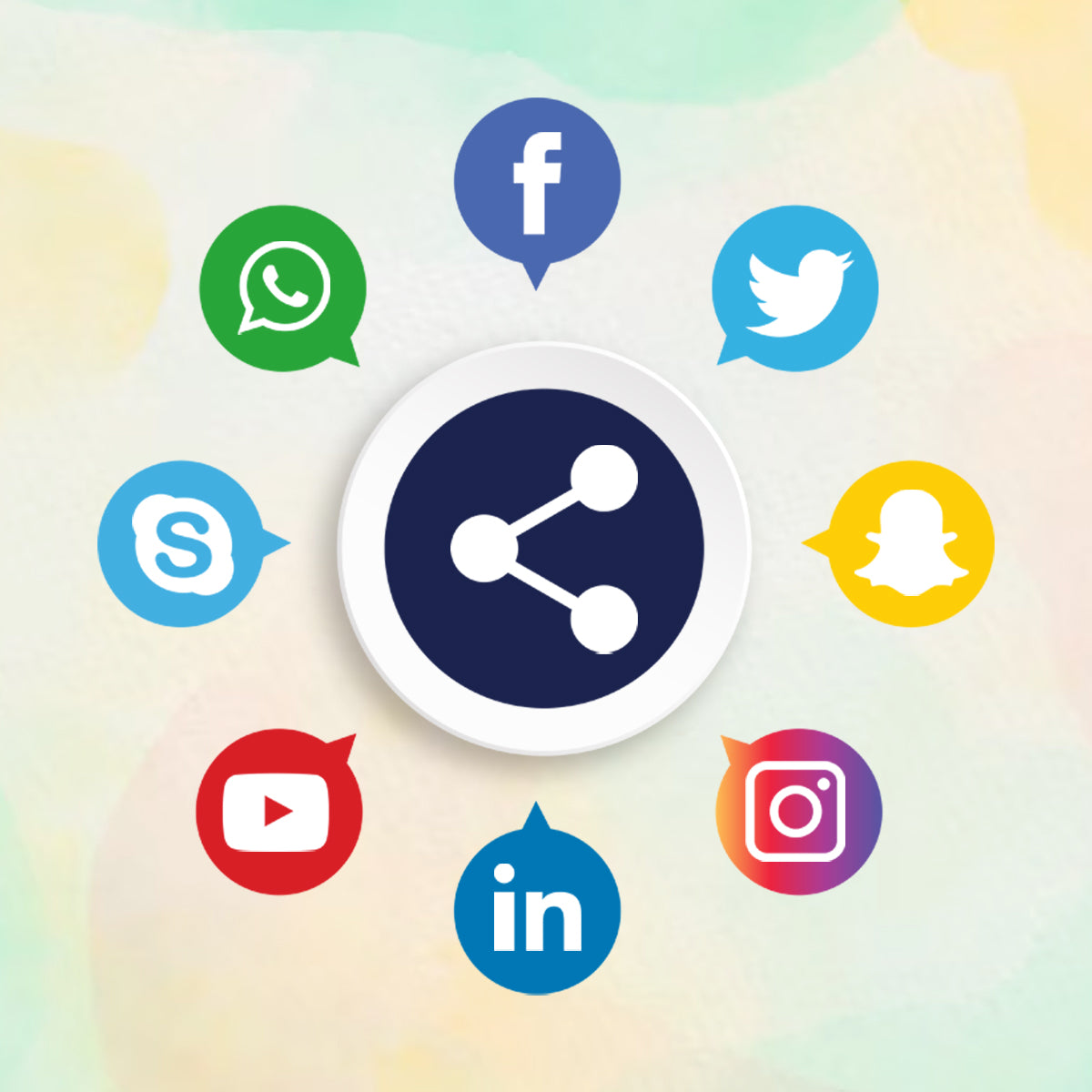 Immerse your visitors in a captivating social experience with Social Sticky Buttons logo