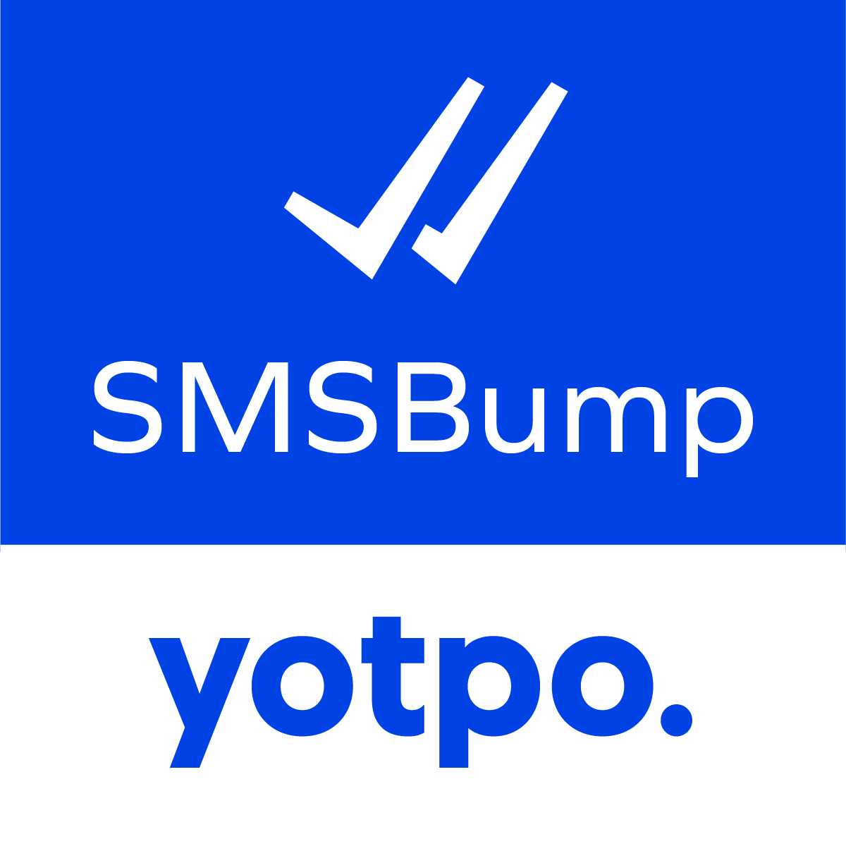 SMSBump SMS Marketing by Yotpo logo