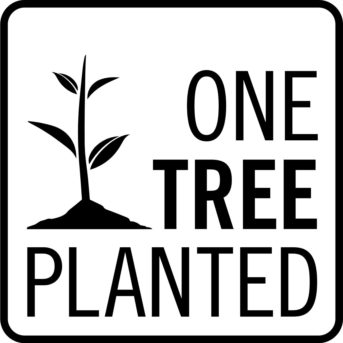 One Tree Planted at Checkout logo