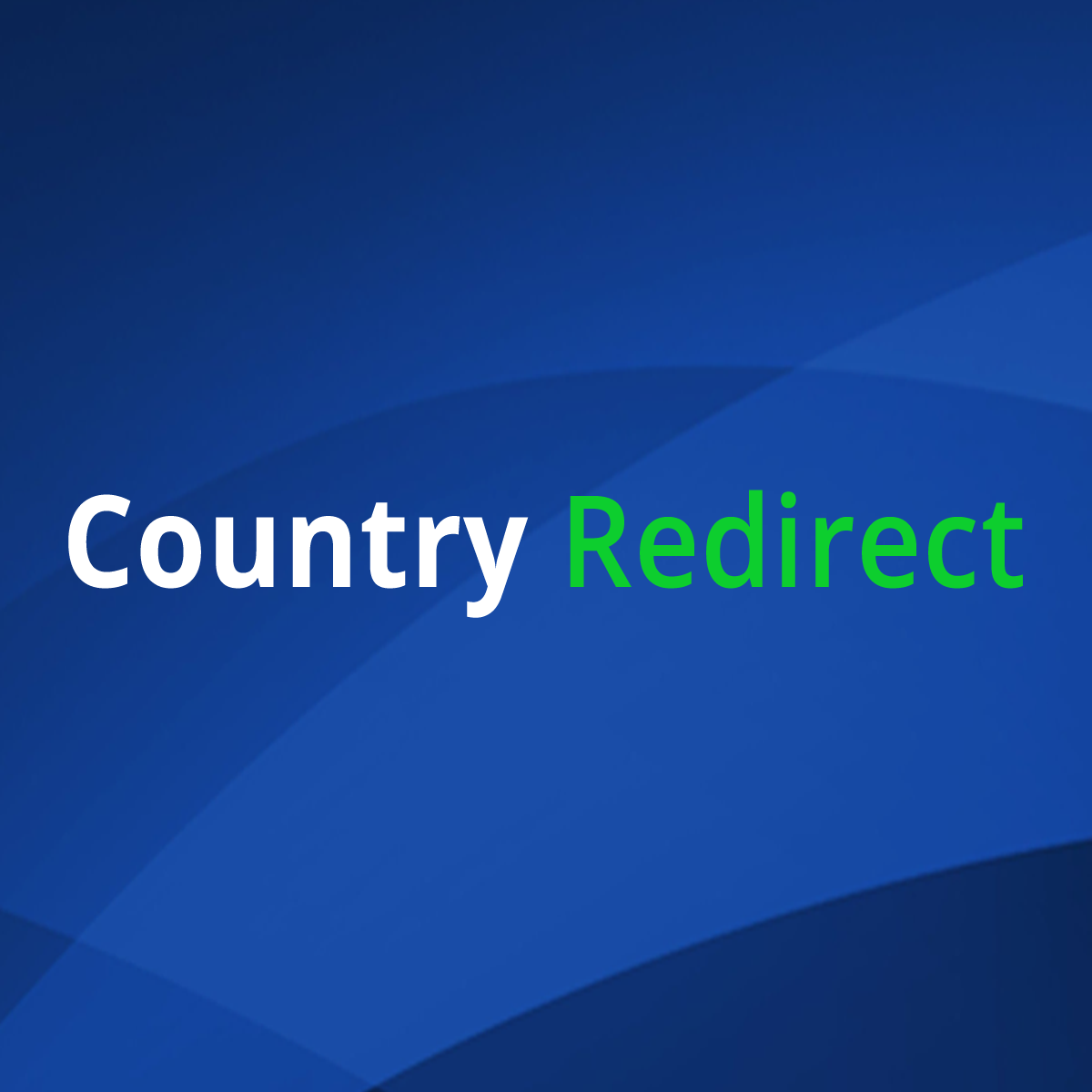 Automatically Redirect customers to their regional stores based on Geolocation. logo