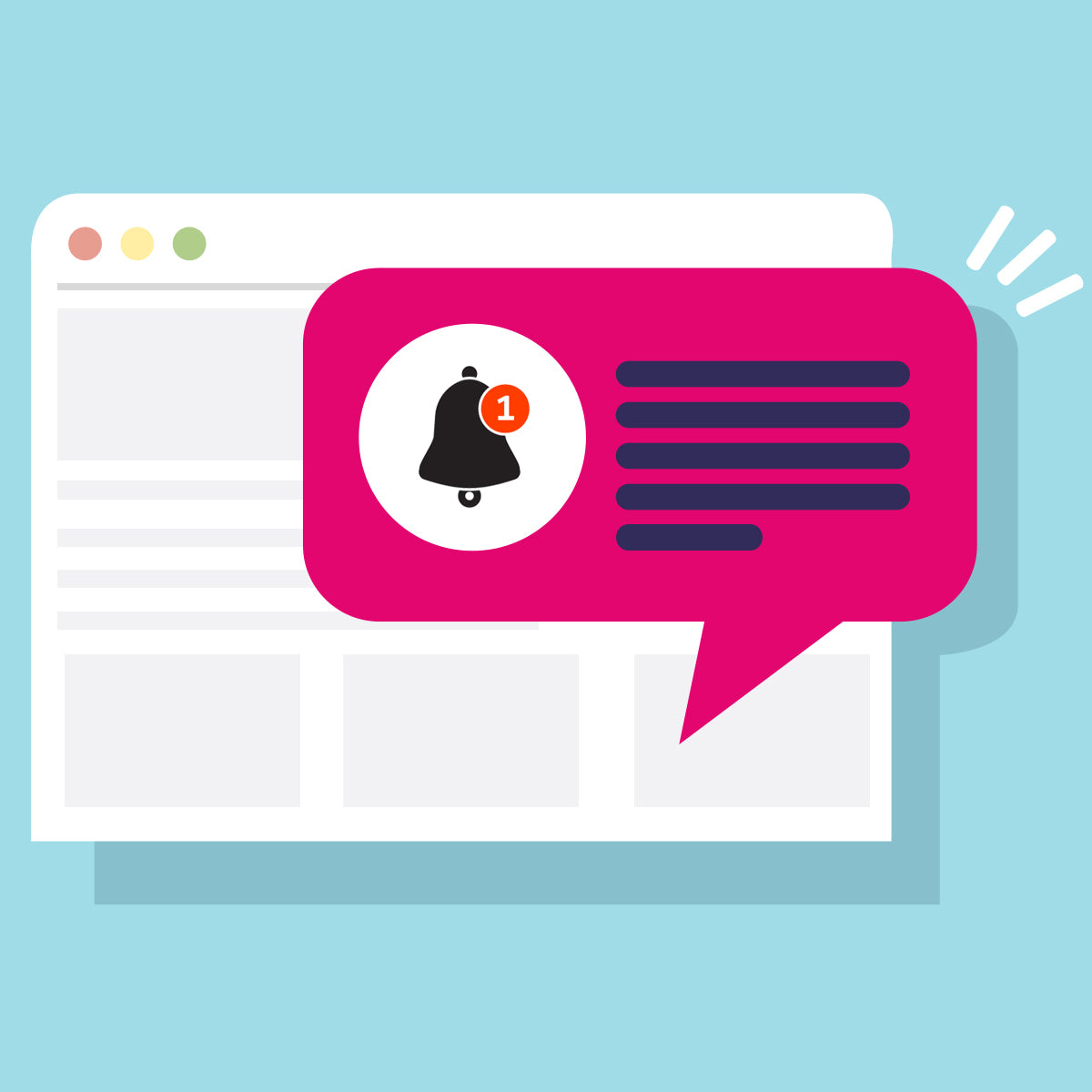 A smart way to send web push notifications. Send push notifications to the subscribed user instantly