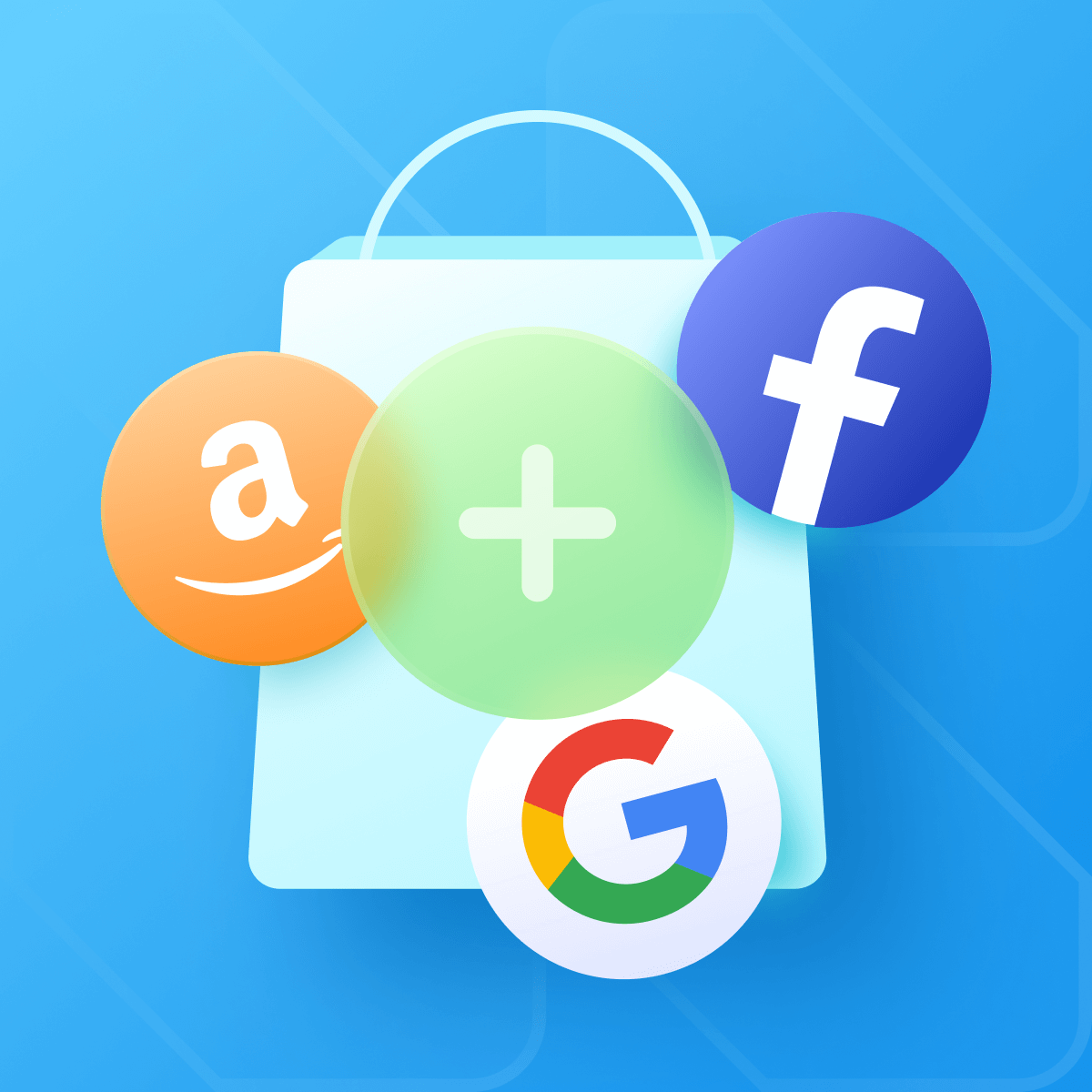 Sell products on various platforms by creating Google feed, Amazon, eBay, Facebook feeds, etc.