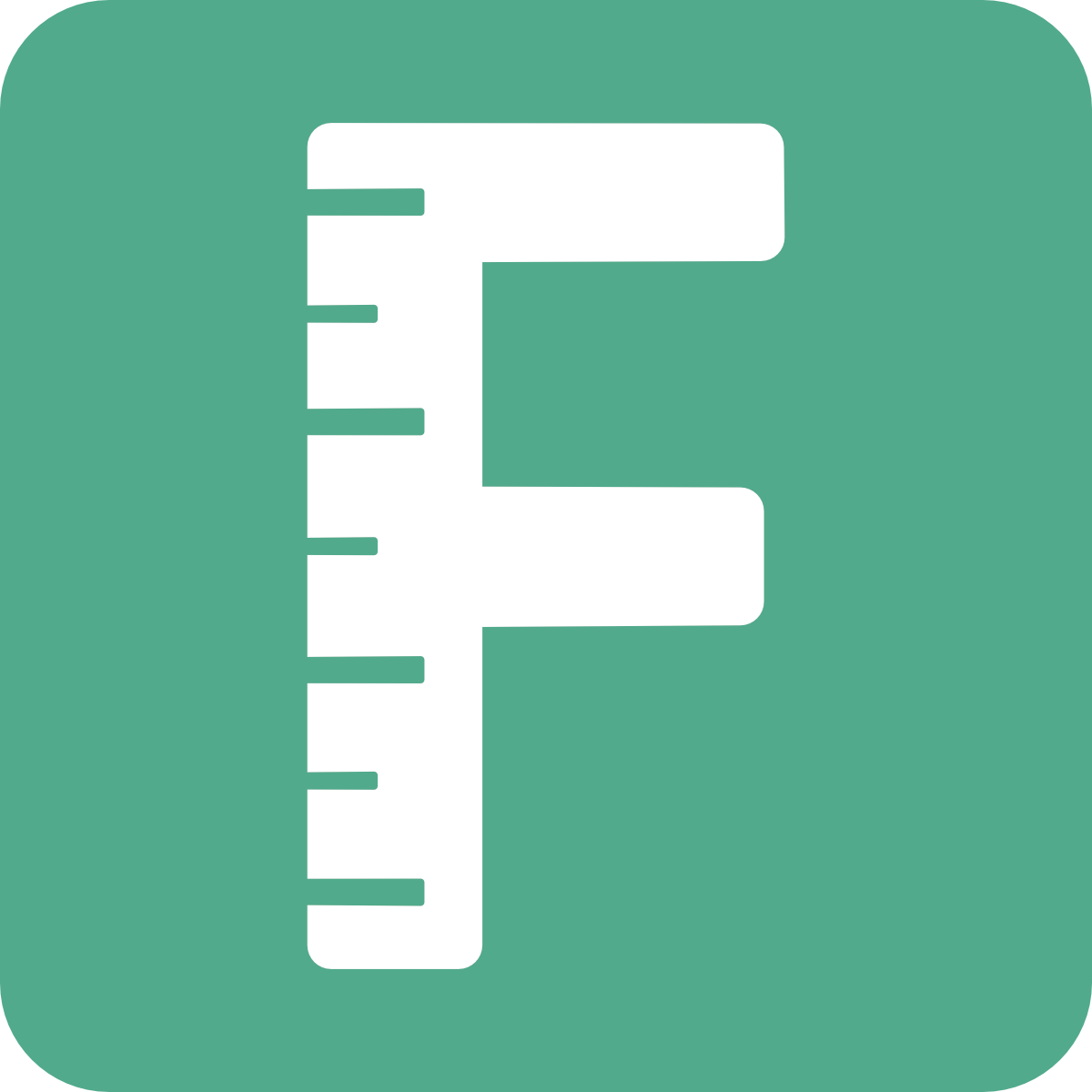 Faslet's Size Me Up widget helps your retail customers find the perfect size in just a few easy steps logo