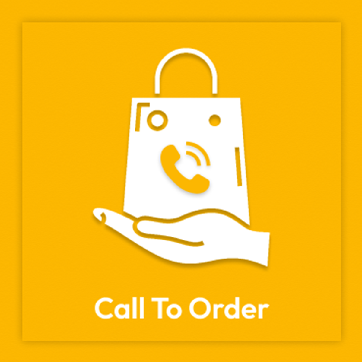This app allows your customers to place orders over the phone.