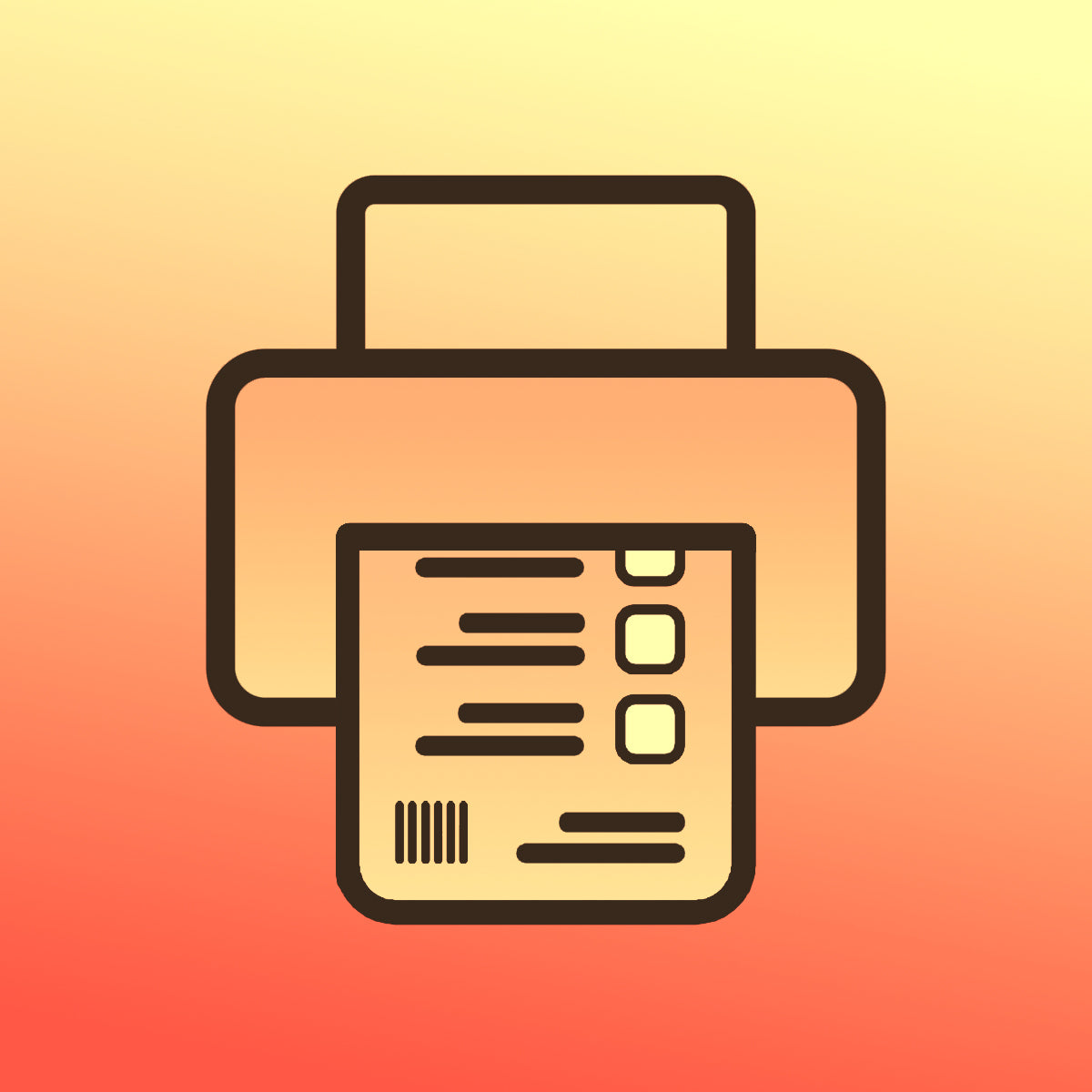 Order printer for invoices, receipts, packing slips & picking lists. Sort & filter orders.