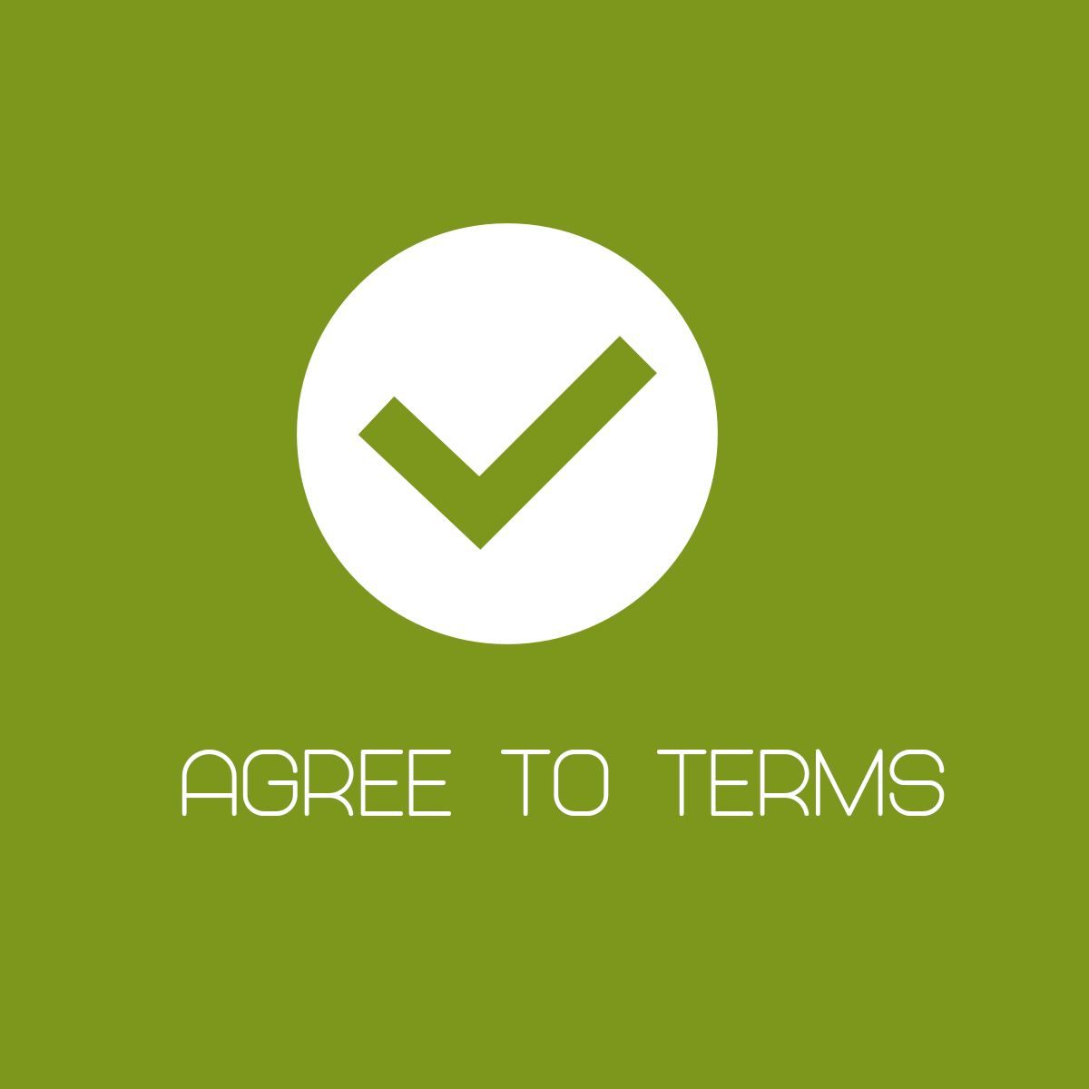 Agree Terms is a simple checkbox makes your customers aware of your company policies before purchase logo