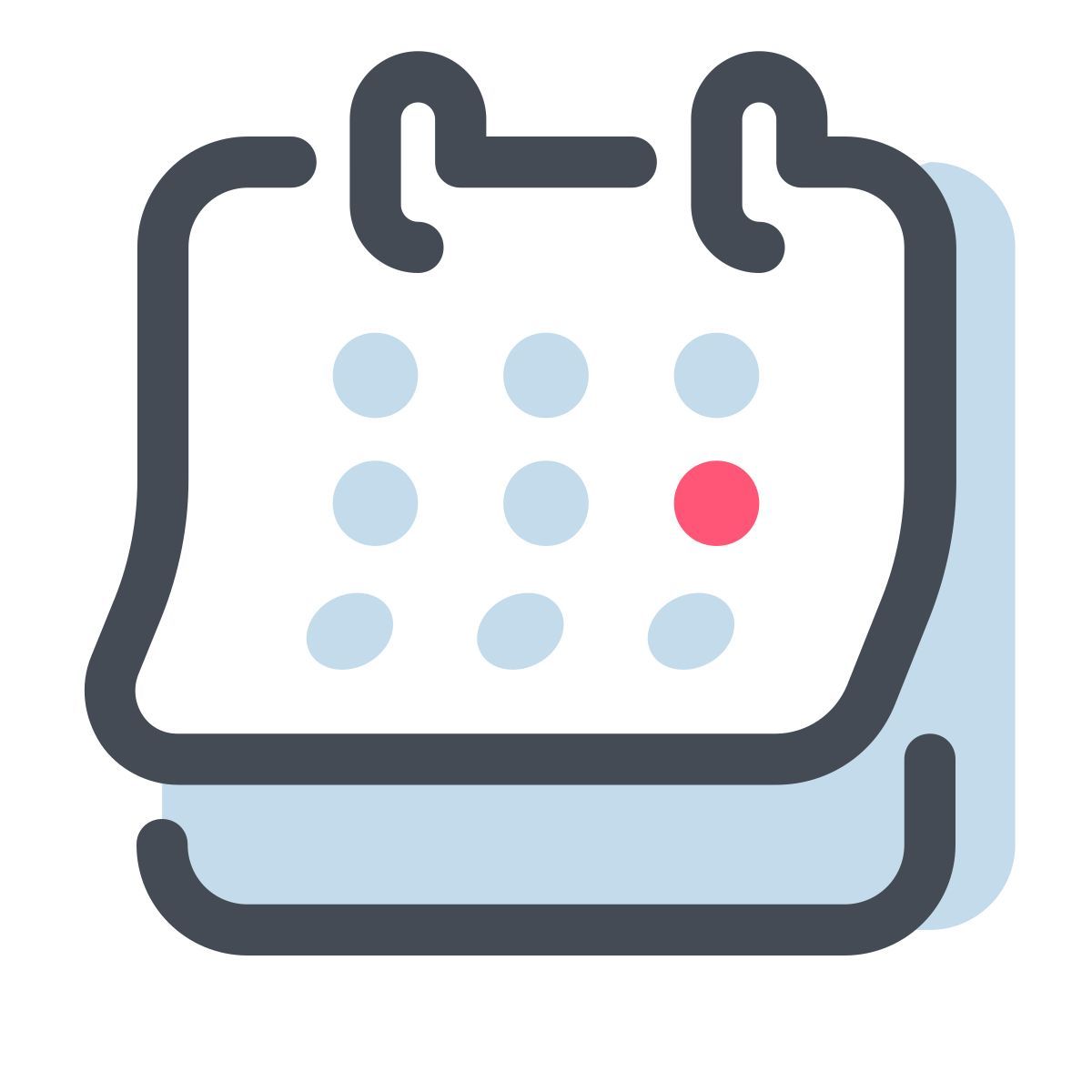 くいっく配送日時指定 logo