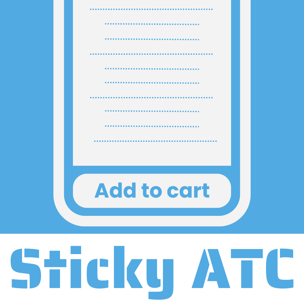 Make checkout easier with a sticky add-to-cart button that stays visible as customers browse.