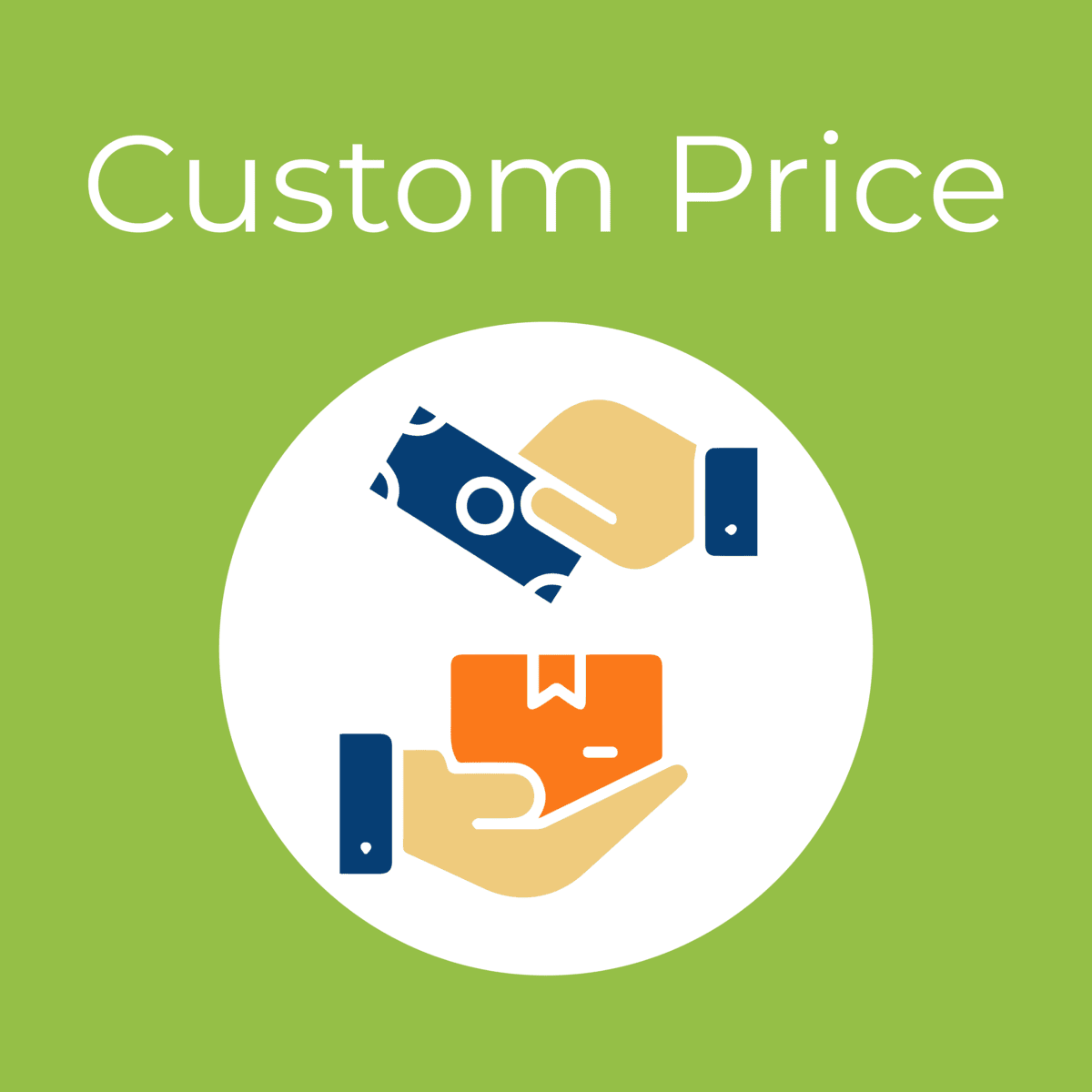 Custom Price enables customers to checkout at their chosen price, giving merchants flexible pricing