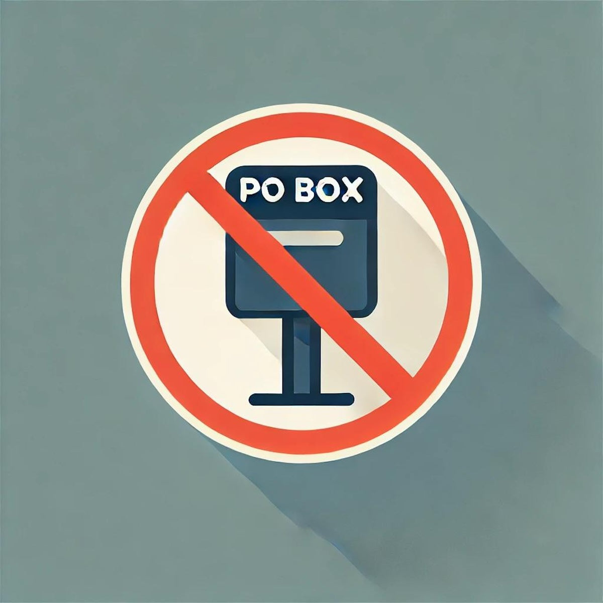 Block PO Box addresses during checkout. Prevent failed deliveries logo