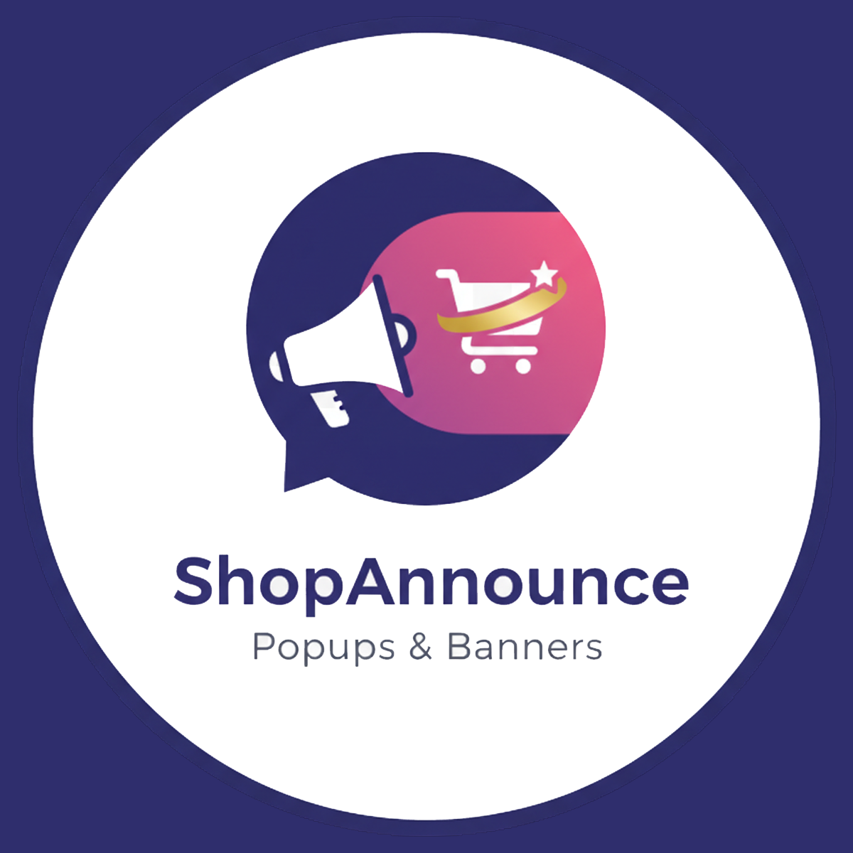 Create customizable banners and popups to inform and engage store visitors. logo