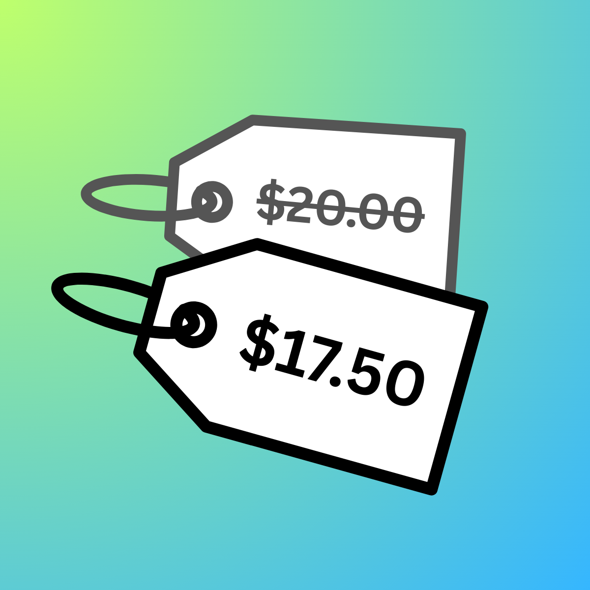 Improve conversion by displaying a product's compare at price at checkout.
