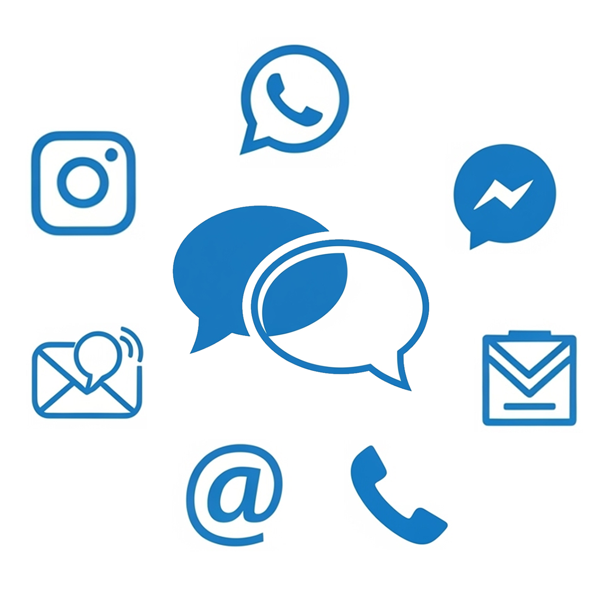 Add a chat button for WhatsApp & Instagram. Capture every lead, even after visitors leave your site. logo