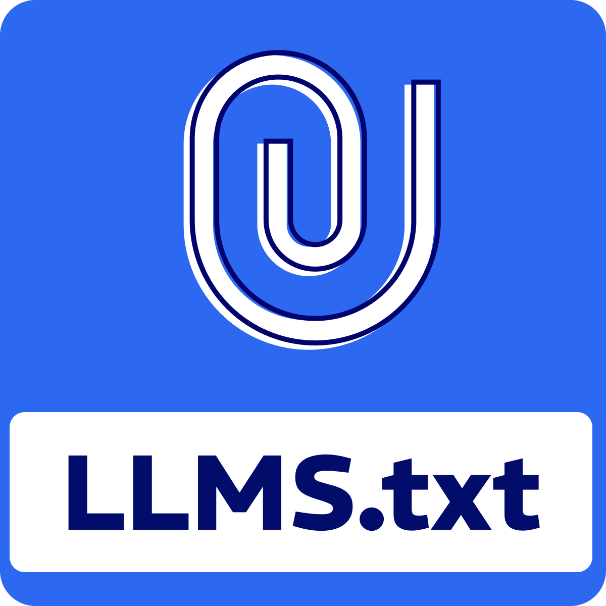 Our app automatically generates llms.txt file for your store, saving merchants time logo