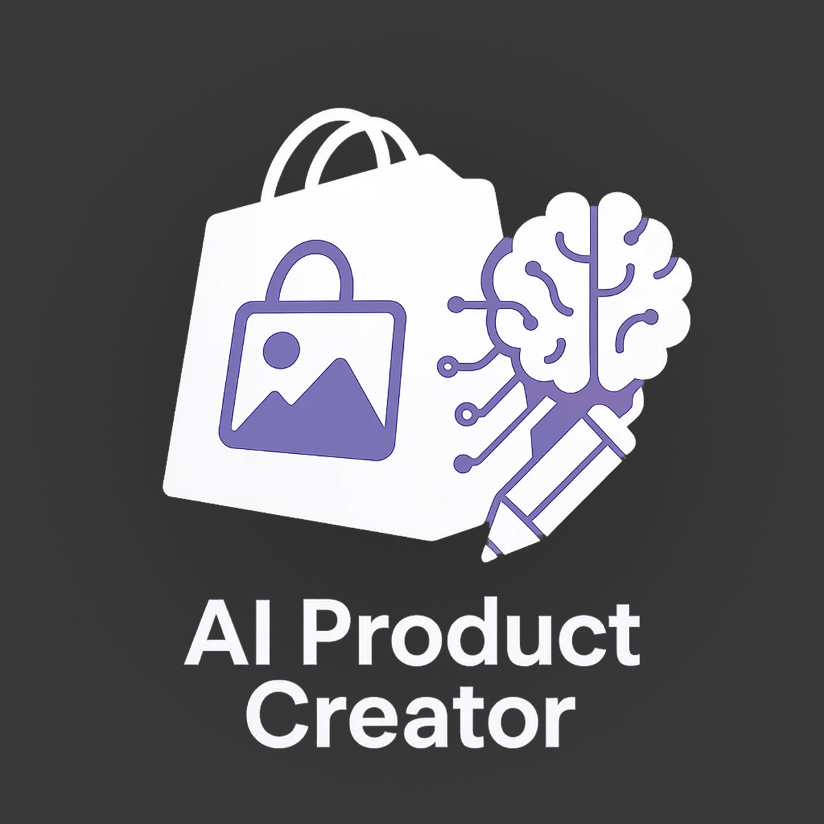 Customize product pages with AI: images, descriptions, options, tags & variants fully automated. logo
