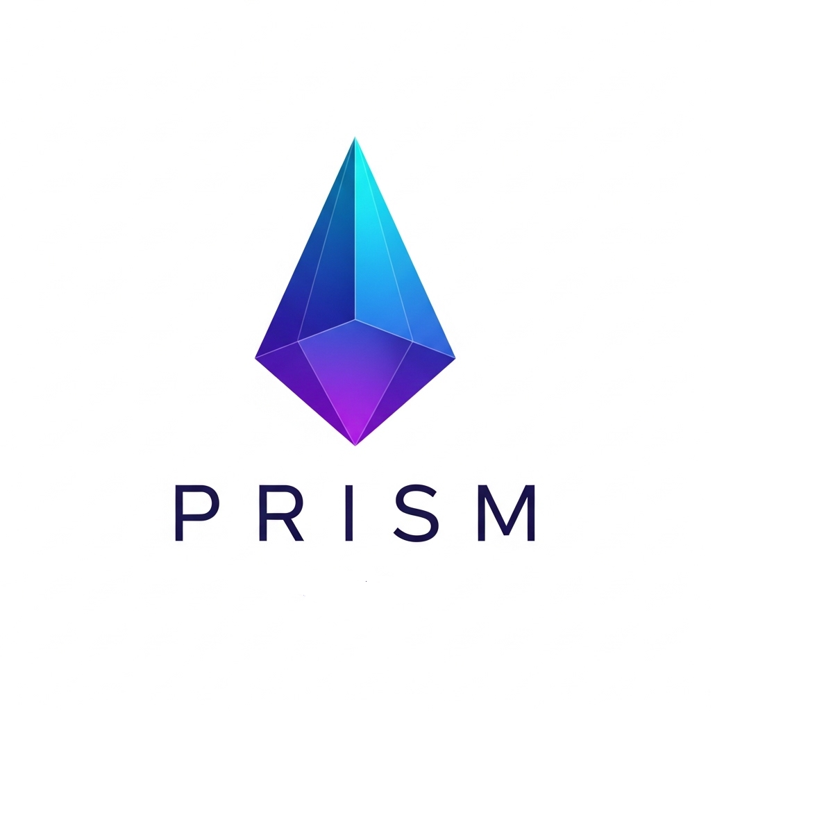 PRISM models future possibilities with AI analytics. Studies traffic, sales, margins, conversions. logo