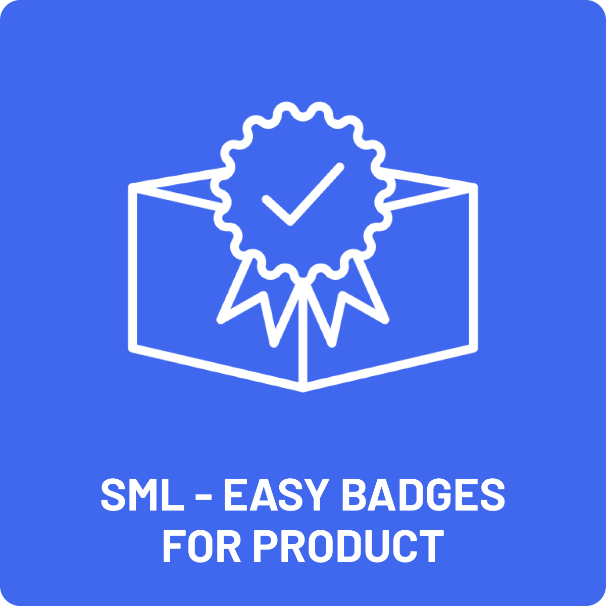 Highlight sales, low stock, and social proof with customizable product badges.