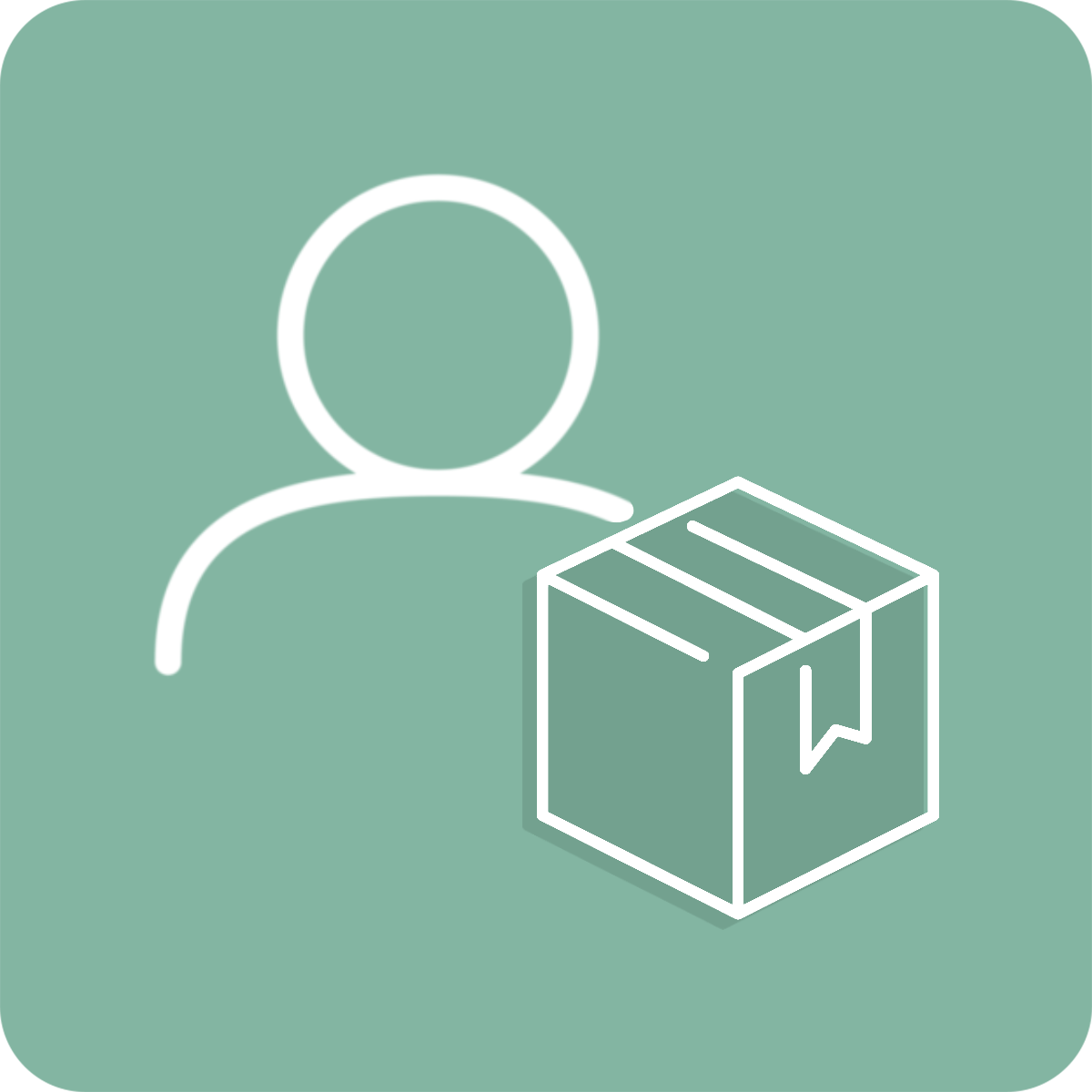 Allow your customers to share their orders and follow your store. logo