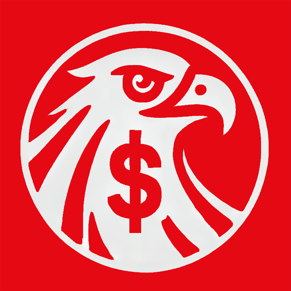 Empowers merchants with swift and accurate price management,like a kite(the hawk-like raptor) logo