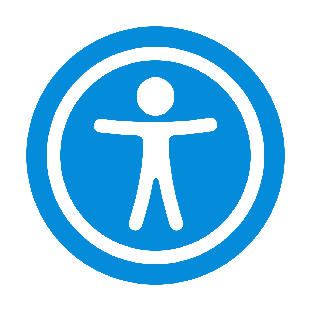 Web Accessibility Solution for WCAG and ADA Compliance. Mitigate accessibility-related legal risks logo