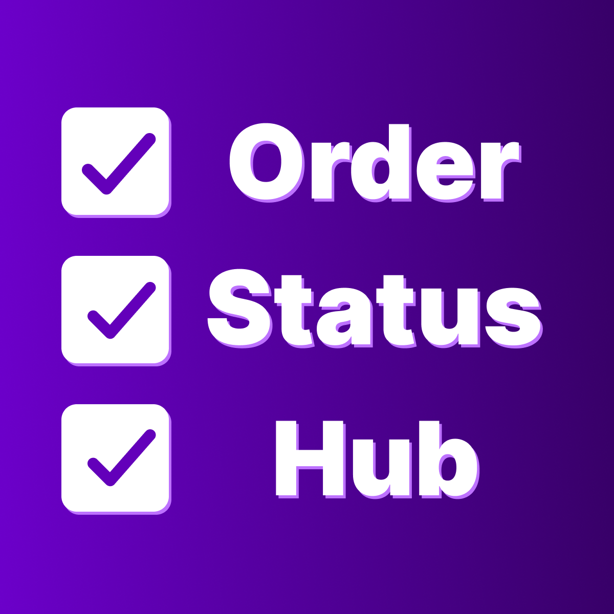 Create custom order statuses and easily manage orders statuses and notifications for each status. logo