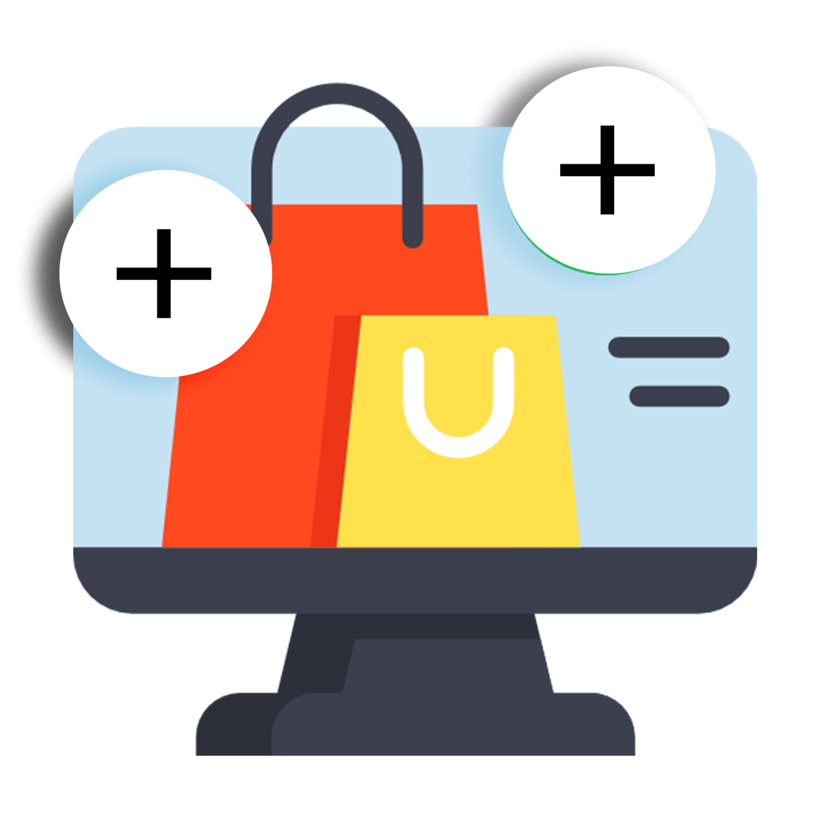 The App adds images with clickable pointers linking to products or pages, managed in theme itself. logo