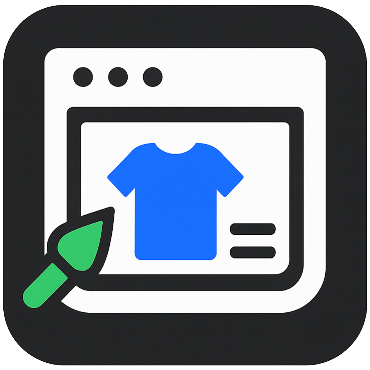 Create product images using reusable templates for products and variants. logo