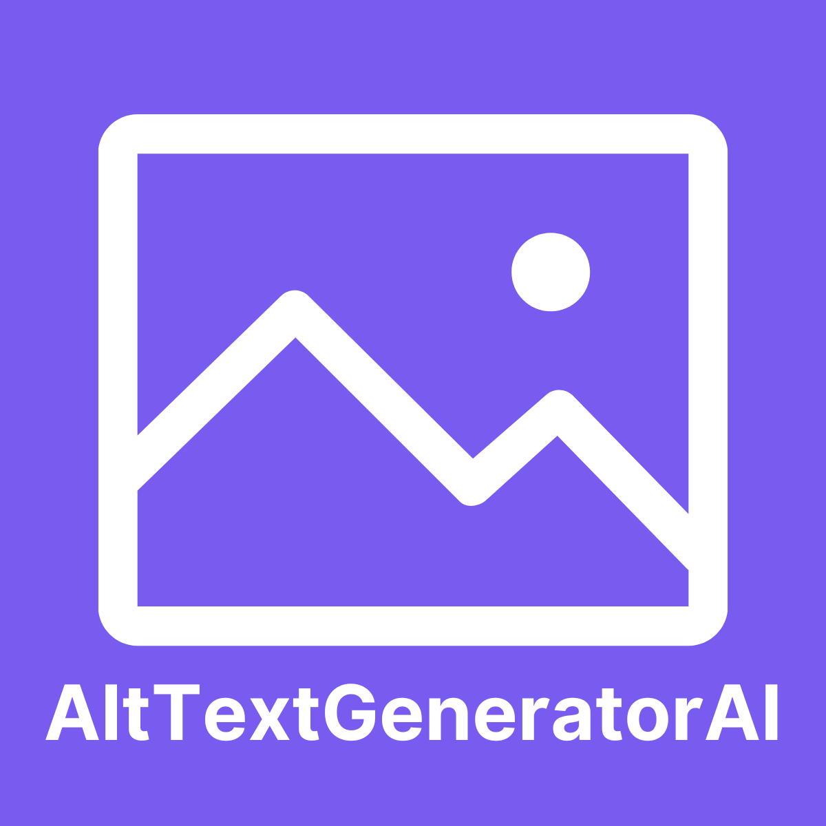 Generate alt text for images automatically using AI and rank faster on Google logo