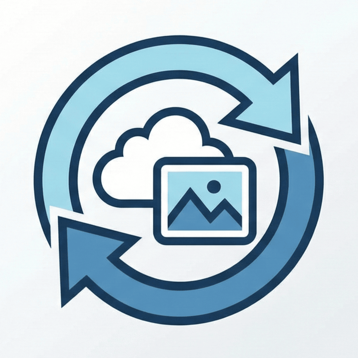 Sync S3, Drive, Blob images to variants. ETag validation prevents duplicate uploads.