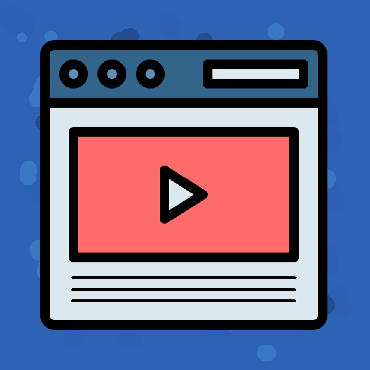 Showcase your content with video banners. Drive customer actions with integrated text and buttons