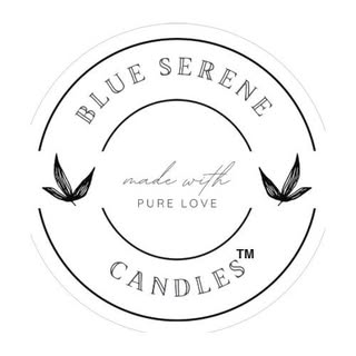 Blue Serene Candles logo
