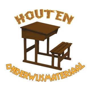 Houten Onderwijsmateriaal logo