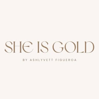 She is Gold Jewelry logo