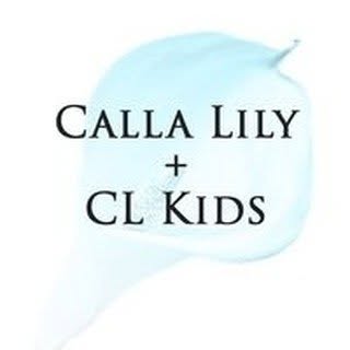 Calla Lily Cosmetics + CL kids logo