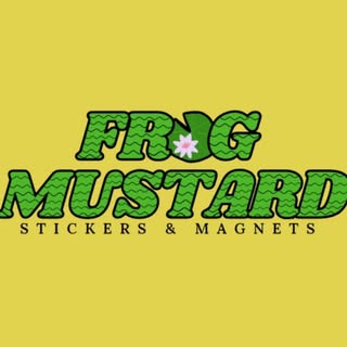 Frog Mustard Stickers logo