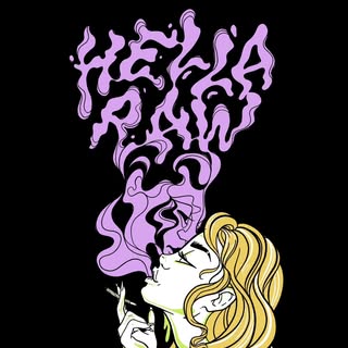 Hella Raw logo