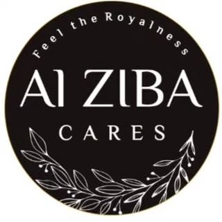 ALZIBA CARES logo