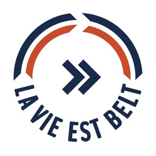 La Vie est Belt logo